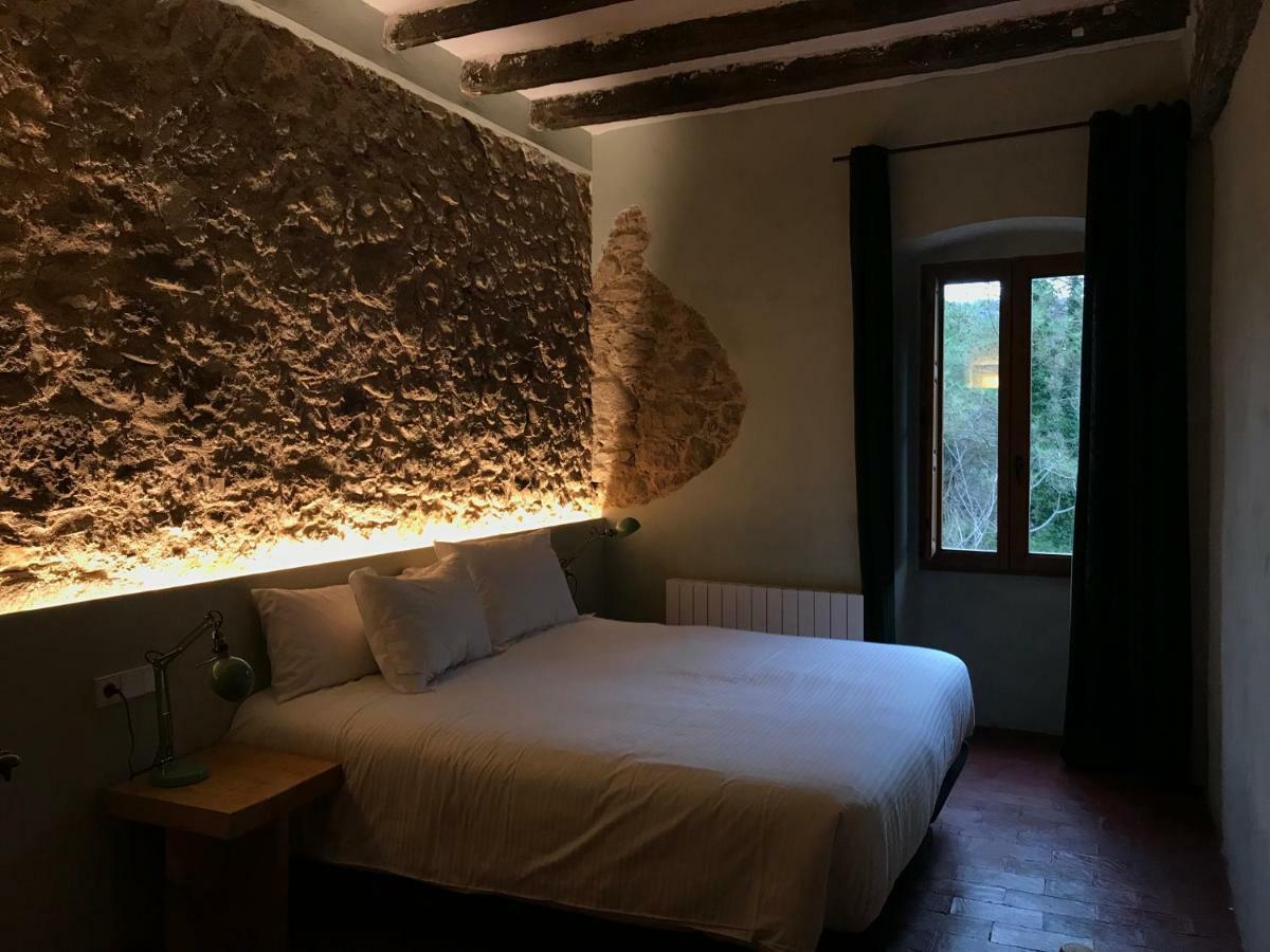 Hostal de Bianya La Vall de Bianya Bagian luar foto